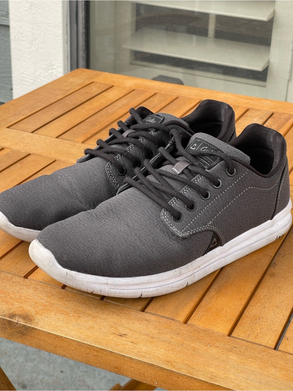 Cuater Travis Mathew The Daily Charcoal Gray Casual Sneakers Mens Size 10
